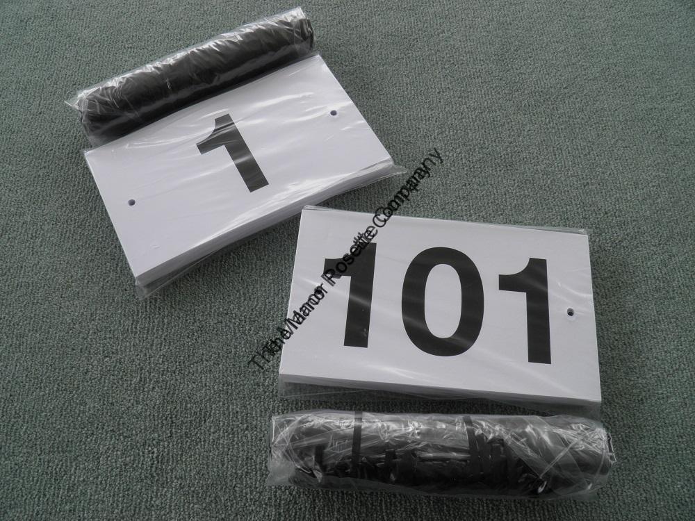 competitor numbers Show Accessories