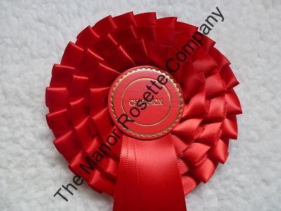 3 Tier Champion Stock Rosette