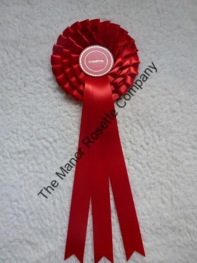 3 Tier Champion Stock Rosette