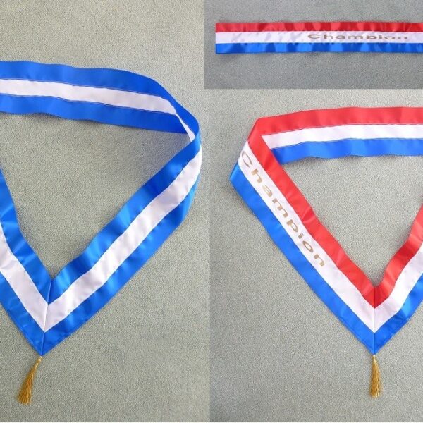 Miniature Pony 4ft Tri Colour Your Own Wording Personalised Sash