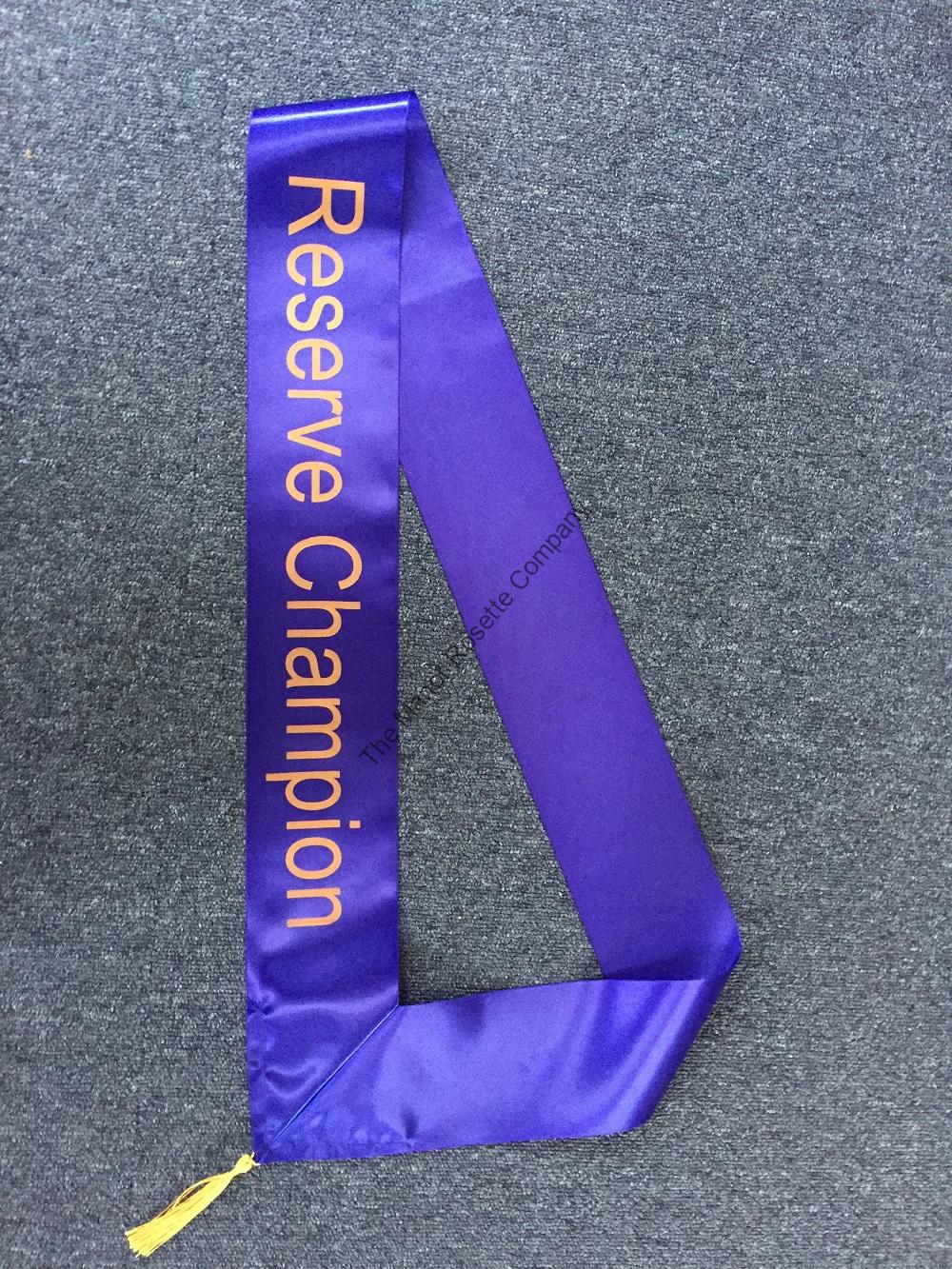 blue res champion with tassel web